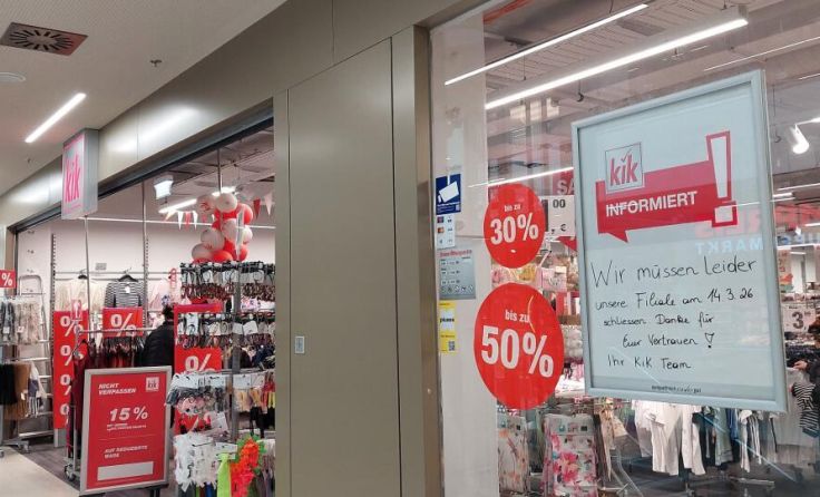 Kik schließt im City Point in Steyr. (Foto: Tips)