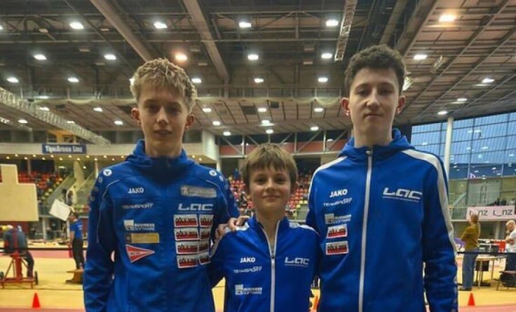 Von links: Florian Huemer, Peter Knöbl und Leo Gröbner-Weizenauer (Foto: privat)