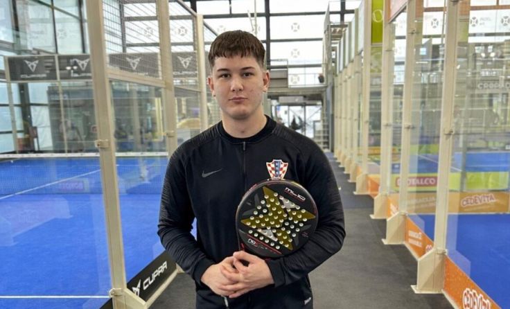 Marian Ojdanic beim Padel (Foto: privat)