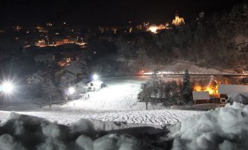 Tiefschneefahren wie früher beim Skilift in Gaflenz