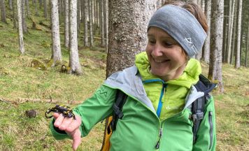 Eine Frau der ersten Stunde im Nationalpark Kalkalpen