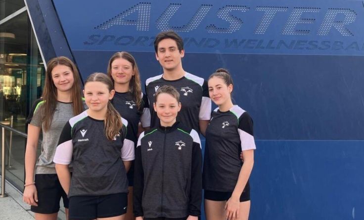 Das Steyrer Team bei der Nachwuchs-ÖM in Graz. (Foto: privat)