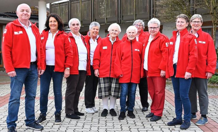 Team der Tagesbetreuung in Bad Hall. (Foto: OÖRK/ Manfred Ebner)