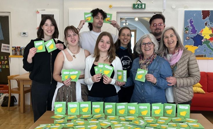 Osterkarten für das APE (Foto: Jugendzentrum Gewölbe)