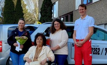 Steyrerin traf auf ihre Lebensretter