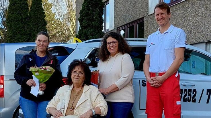 Steyrerin traf auf ihre Lebensretter