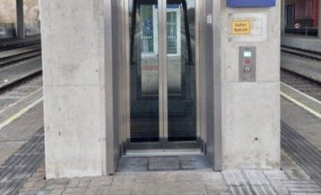 Neue Aufzüge am Steyrer Bahnhof in Betrieb