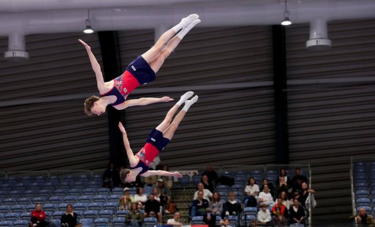 Finn Markovsky (im Vordergrund) mit Leonhard Zens (Foto: Simone Ferraro)