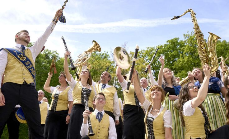 Die Stadtkapelle Bad Hall ist das ganze Jahr über aktiv. (Foto: Holnsteiner)