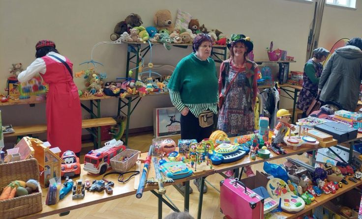 Flohmarkt in der Jahnturnhalle in Bad Hall. (Foto: privat)