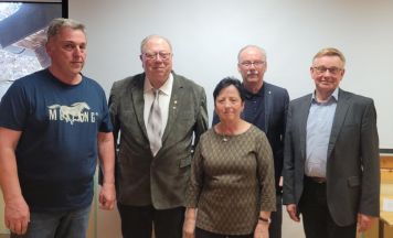 Stockübergabe“ in Waldneukirchen