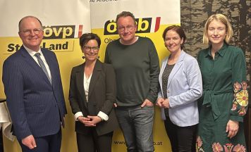 Neues Führungsteam in Steyr-Land beim Arbeitnehmerbund