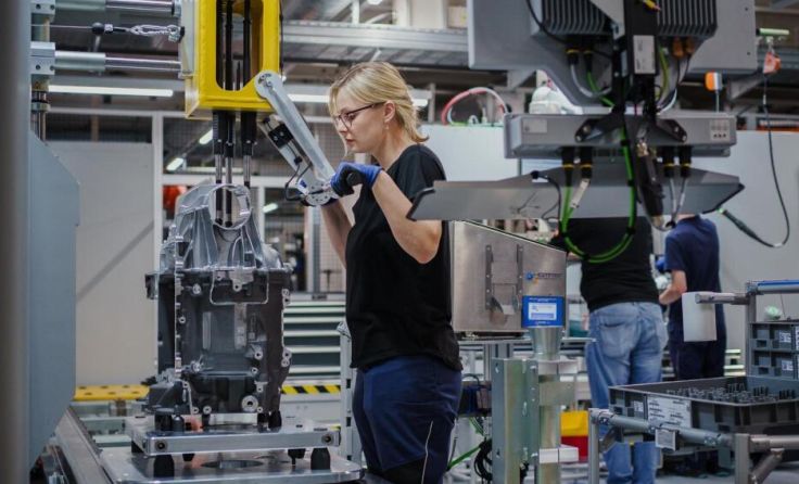 Einblick in die Produktion der Gen6 E-Motoren im BMW Group Werk Steyr. (Foto: BMW Group Werk Steyr)