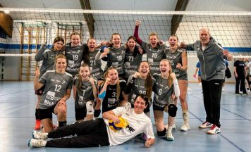 Steyrs Volleyball-Damen feiern Aufstieg