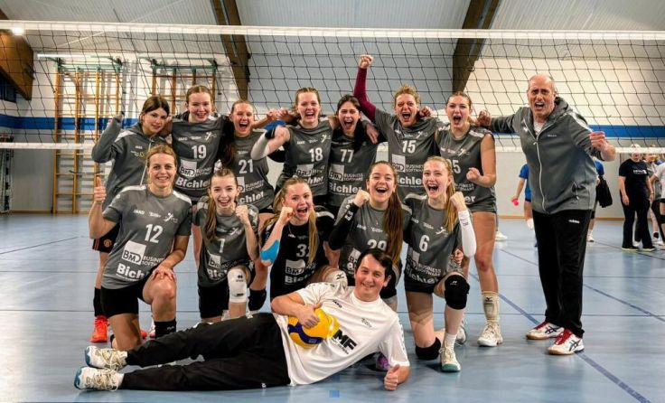 Die Damen des TV Steyr steigen in die 2. Landesliga auf. (Foto: privat)