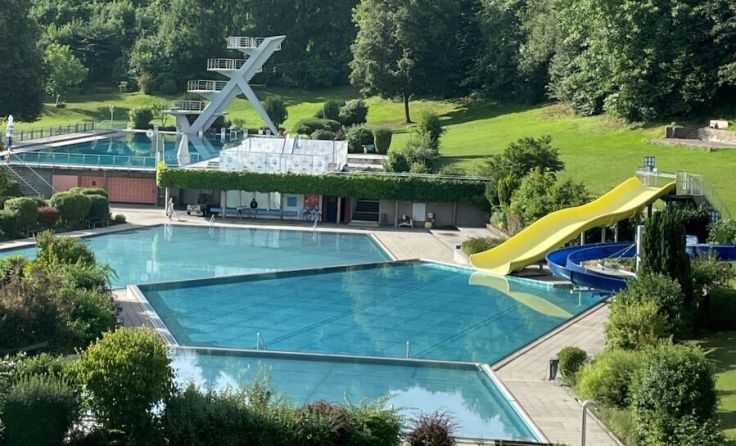 Das Stadtbad Steyr öffnet bei Schönwetter am 9. Mai. (Foto: Magistrat Steyr)