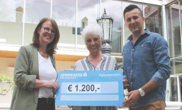 1.200 Euro für den Lebensmittelladen Kirchdorf