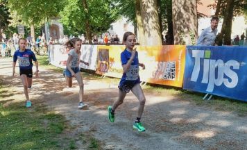 Beim Steyrer Schlossparklauf waren alle Kinder Sieger