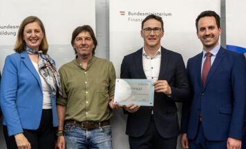 Steyrer Schule wurde in Wien ausgezeichnet