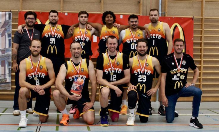 Der BBC Steyr ist Vizemeister der Basketball-Landesliga. (Foto: BBC Steyr)