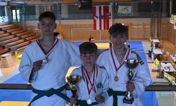 Erfolgreiche Medaillenjagd der Reichraminger Judokas