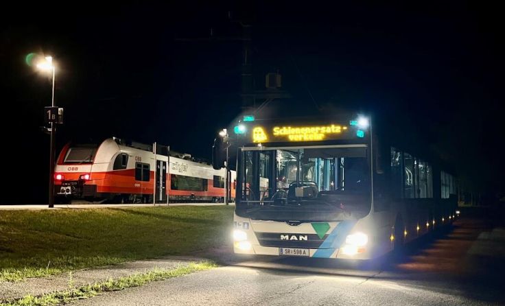 ÖBB Ersatzverkehr Steyr (Foto: SBS)