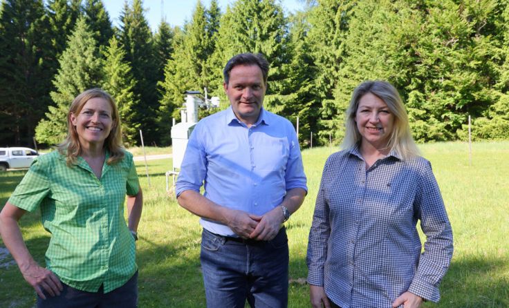 Von links: Hildegard Aichberger, Norbert Totschnig und Verena Ehold (Foto: UBA)