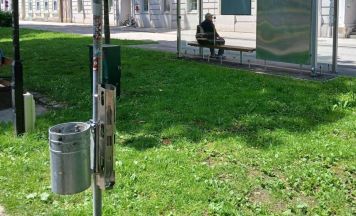 Steyr hat jetzt Pfandmodule bei Mistkübeln