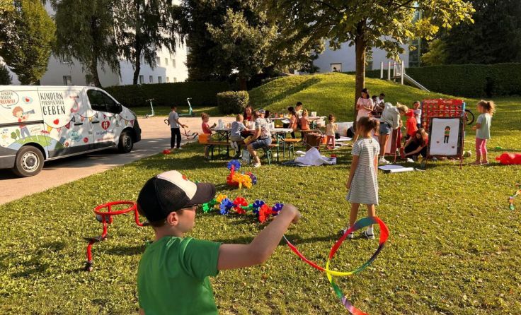 Spiel in den Vierteln (Foto: Kinderfreunde)