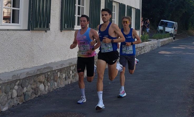 Top-Drei, von links: Sebastian Fuchs, Tobias Rattinger und Florian Huemer (Foto: rh)
