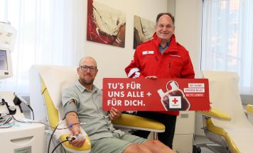 Dietacher Dauergast war bei seiner 111. Blutspende