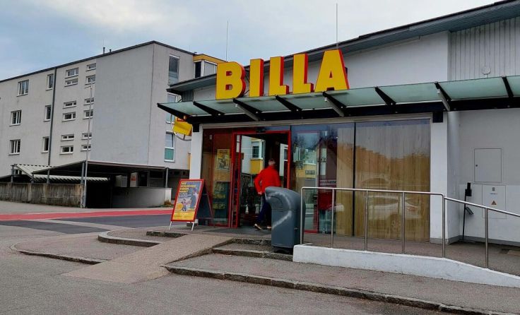 Der Billa-Markt in der Punzer-Straße ist seit drei Monaten geschlossen. (Foto: rh)