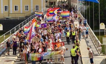 700 Teilnehmer bei der Steyrer Pride Parade