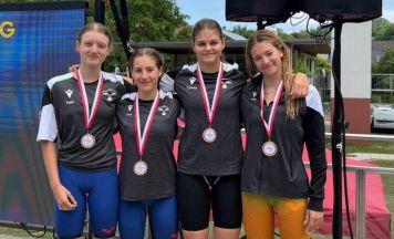 Katrin Fischer schwamm mit Heimvorteil zum Landesmeistertitel