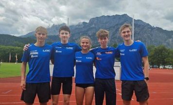 Steyrer Leichtathleten überzeugen in Salzburg