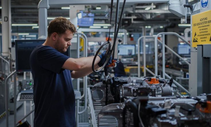 Über 100.000 E-Motoren laufen heuer in Steyr vom Band. (Foto: BMW Group Werk Steyr)
