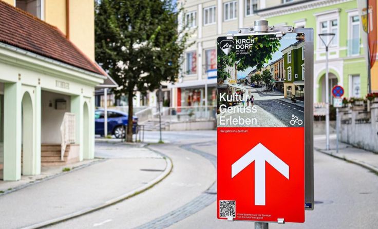Kirchdorf will mehr Radler ins Stadtzentrum locken. (Foto: Ramsebner)