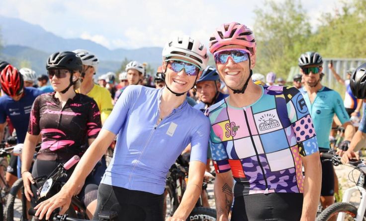 Theresa und Philipp Bachl am Start (Foto: Kalk Trophy/Mitterhauser)