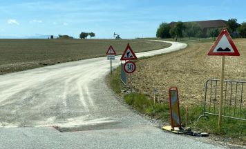 Straße Hehenberg wird saniert