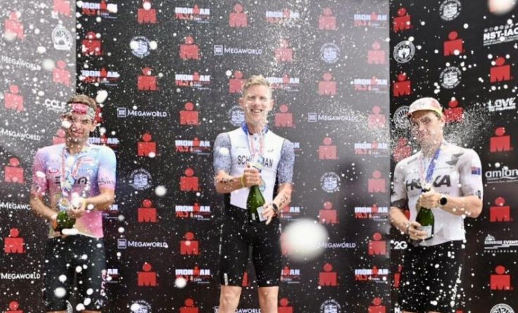 Top-Drei, von links: Sebastian Fuchs, Henri Schoeman und Ben Hamilton (Foto: Fuchs)