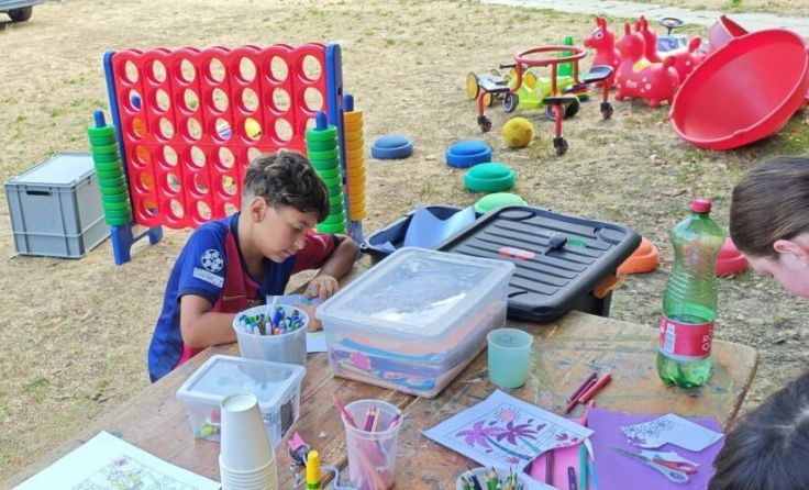 Sechs Wochen tourten die Kinderfreunde durch die Steyrer Stadtviertel. (Foto: Kinderfreunde SR-KI)