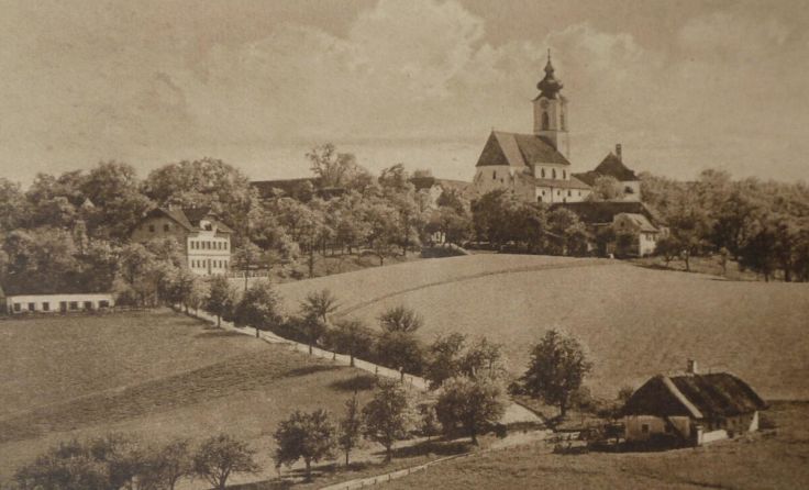 Pfarrkirchen bei Bad Hall anno dazumal. (Foto: Gerhard Hütmeyer)