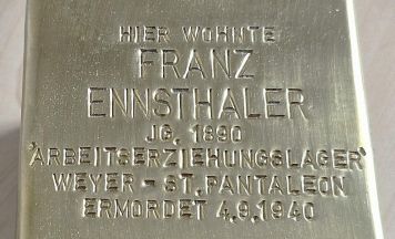 In Neuzeug wird ein Stolperstein verlegt