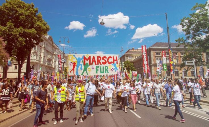 Der Marsch für Jesus findet heuer am 19. September in Wien statt. (Foto: Marsch für Jesus)