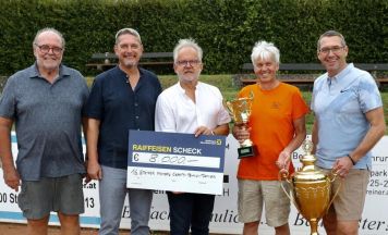 Tennis-Charity-Turnier in Steyr brachte 8.000 Euro ein