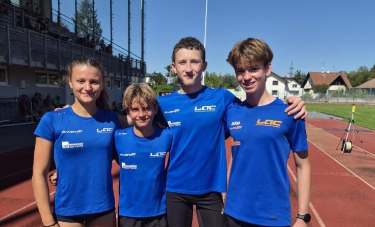 Von links: Flora Heiml, Peter Knöbl, Leo Gröbner Weizenauer und Moritz Mayrhofer (Foto: privat)