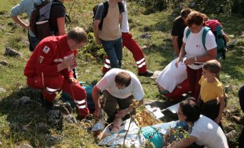 Ternberger leitet seit 15 Jahren Outdoor-Kurse beim Roten Kreuz