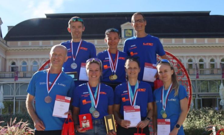Das Steyrer Team in Bad Ischl (Foto: privat)