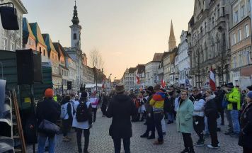 Journalist beim Steyrer Spaziergang verhaftet