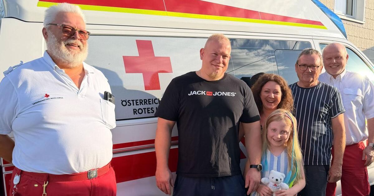 First aid saved Annalena's (7) life from Pfarrkirchen